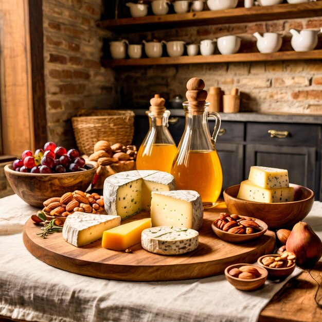 Deska serów i przystawek